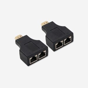 Alargador Extensor Hdmi Rj45 Cat5e/6