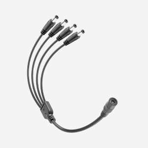 Cable 1 a 4 para cámara de seguridad